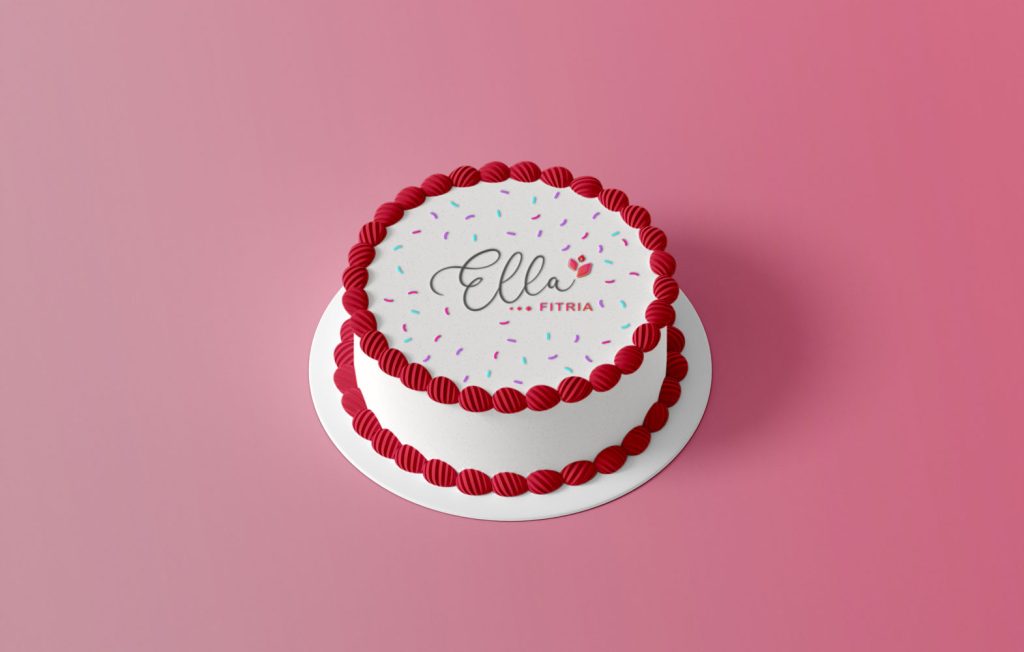 Mockup Cake Ella Fitria