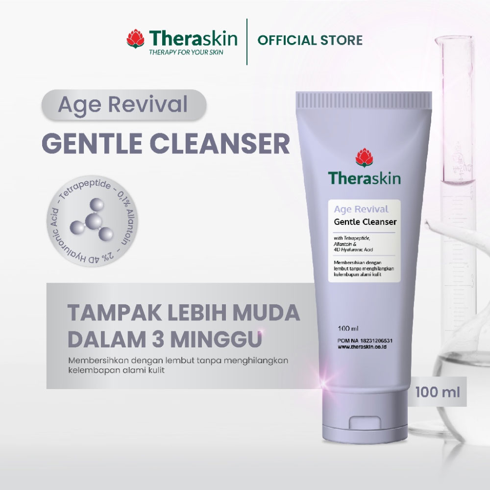 Theraskin Age Revival Gentle Cleanser (BPOM NA18221203347)